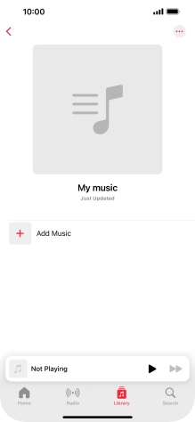 Press Add Music. Press Add Music.