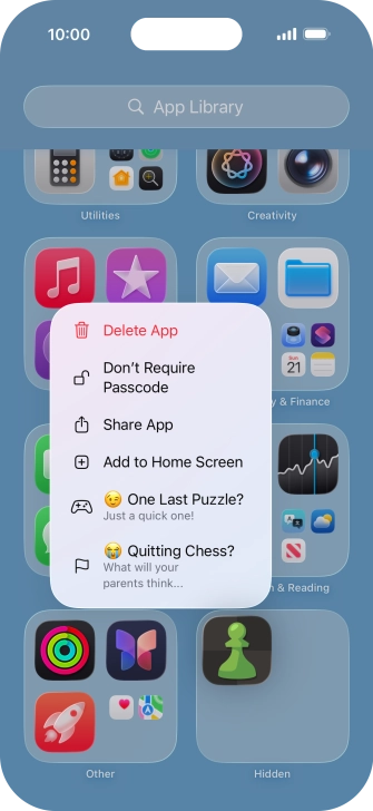 Press Don't Require Passcode. Press Don't Require Passcode.