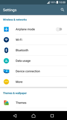 Press Wi-Fi. Press Wi-Fi.