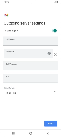 Press the indicator next to Press the indicator next to