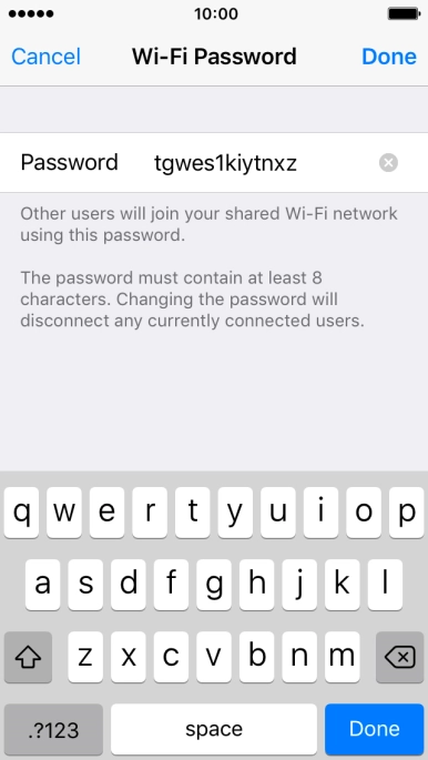 Press Done. Press Done.