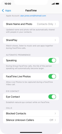 Press SharePlay. Press SharePlay.