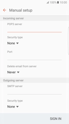 Press the drop down list below Press the drop down list below