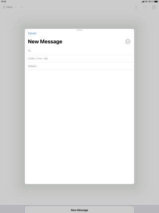 Press To: and key in the first letters of the recipient's name. Press To: and key in the first letters of the recipient's name.