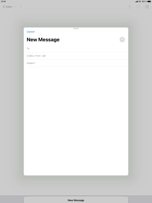 Press To: and key in the first letters of the recipient's name. Press To: and key in the first letters of the recipient's name.