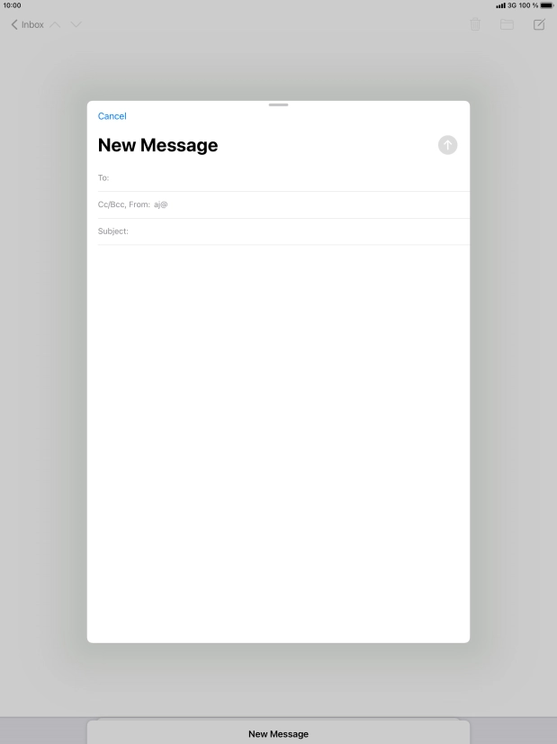 Press To: and key in the first letters of the recipient's name. Press To: and key in the first letters of the recipient's name.