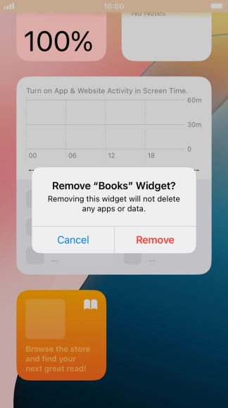 Press Remove. Press Remove.