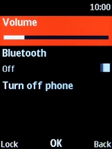 Select Turn off phone. Select Turn off phone.
