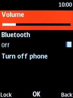 Select Turn off phone. Select Turn off phone.