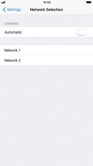 If you turn off the function, press the required network. If you turn off the function, press the required network.