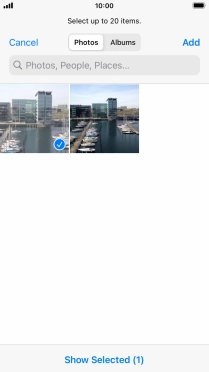 Press Add. Press Add.