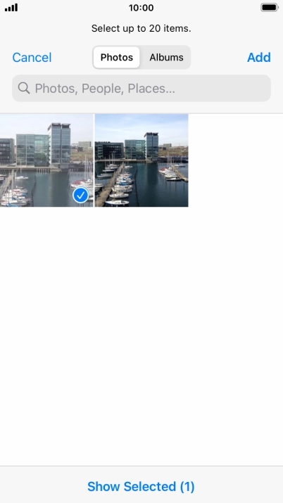 Press Add. Press Add.