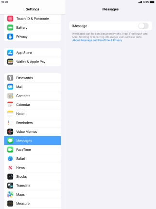 Press the indicator next to Press the indicator next to