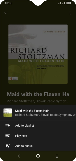 Press Add to playlist. Press Add to playlist.