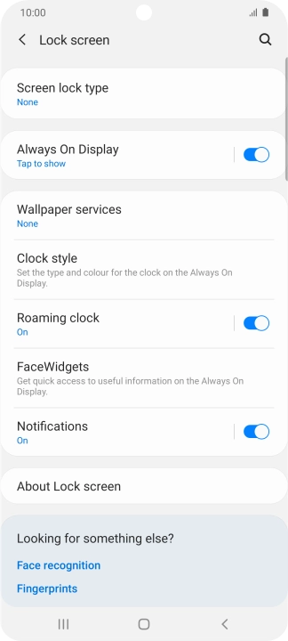Press the Home key to return to the home screen. Press the Home key to return to the home screen.