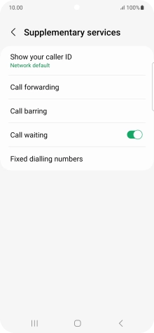 Press Show your caller ID. Press Show your caller ID.