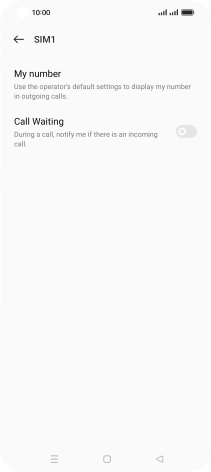 Press My number. Press My number.