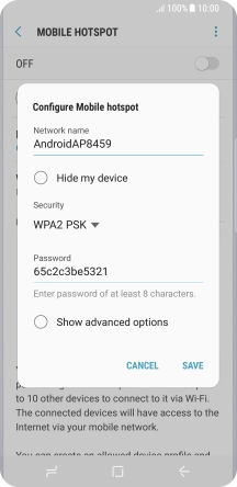 Press the field below Press the field below