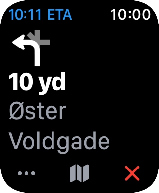 Follow the instructions on the screen to go to the required destination. Follow the instructions on the screen to go to the required destination.