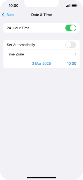 Press the indicator next to Press the indicator next to