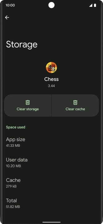 Press Clear cache. Press Clear cache.
