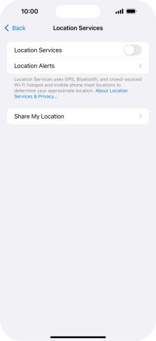 Press the indicator next to Press the indicator next to