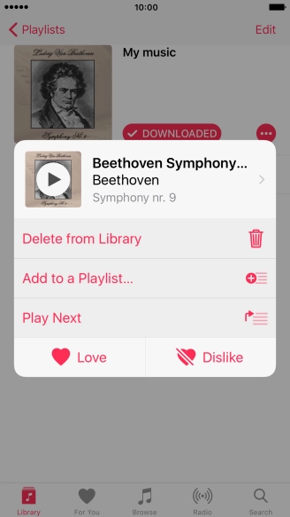 Press the required function and follow the instructions on the screen to use the selected function. Press the required function and follow the instructions on the screen to use the selected function.