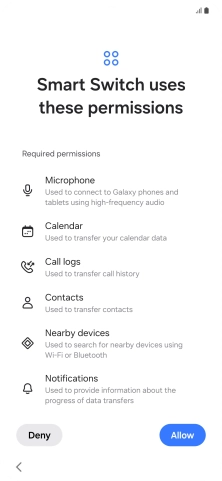 Press Allow. Press Allow.