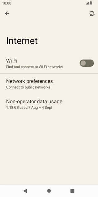 Press the indicator next to Press the indicator next to