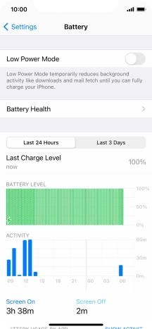 Press Battery Health. Press Battery Health.