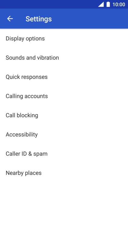 Press Calling accounts. Press Calling accounts.