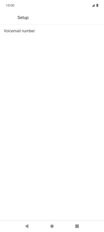 Press Voicemail number. Press Voicemail number.