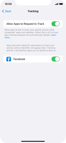 Press the indicator next to Press the indicator next to