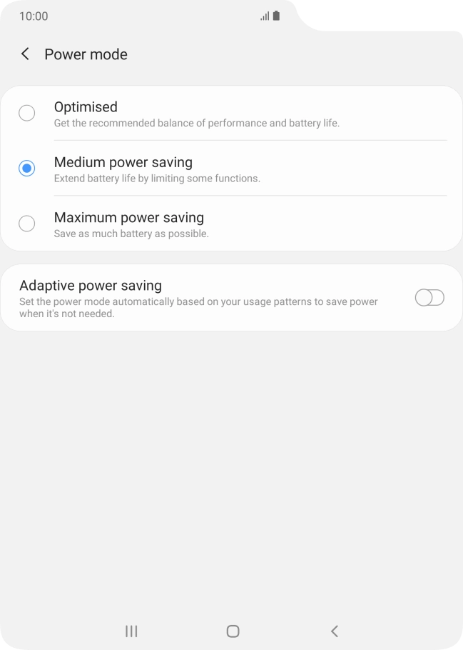 Press the Home key to return to the home screen. Press the Home key to return to the home screen.