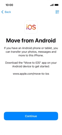 To transfer content to your phone, you need to install the app To transfer content to your phone, you need to install the app