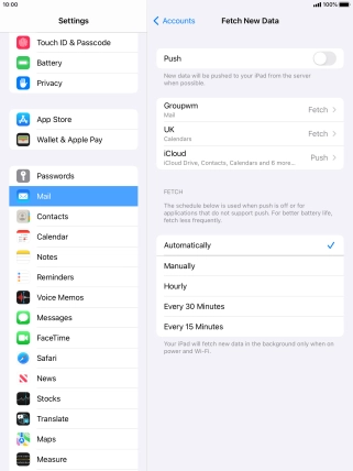 If you turn off the function, press the required setting. If you turn off the function, press the required setting.