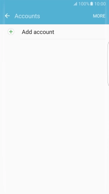 Press Add account. Press Add account.