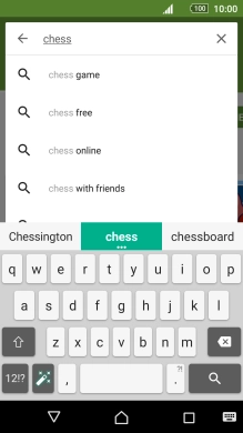 Key in the name or subject of the required app and press the search icon. Key in the name or subject of the required app and press the search icon.