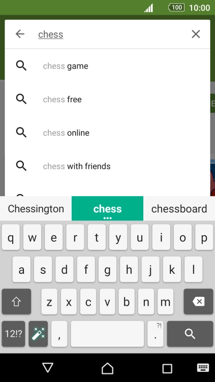 Key in the name or subject of the required app and press the search icon. Key in the name or subject of the required app and press the search icon.