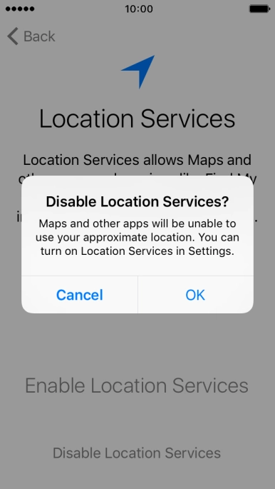 If you turn off the function, press OK. If you turn off the function, press OK.