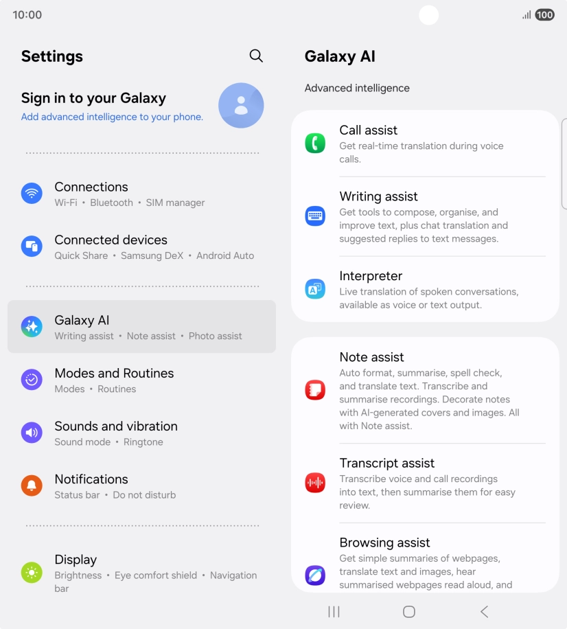 More examples of Galaxy AI usage are now displayed. More examples of Galaxy AI usage are now displayed.