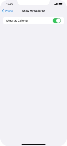 Press the indicator next to Press the indicator next to