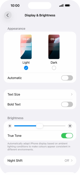 Press Dark. Press Dark.