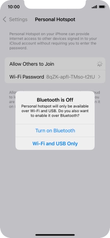 If Wi-Fi is turned on, press Wi-Fi and USB Only. If Wi-Fi is turned on, press Wi-Fi and USB Only.
