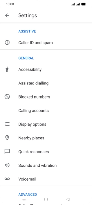 Press Calling accounts. Press Calling accounts.