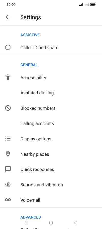 Press Calling accounts. Press Calling accounts.