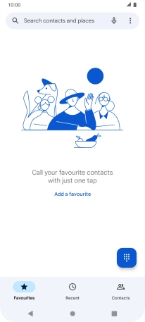 Press the menu icon. Press the menu icon.