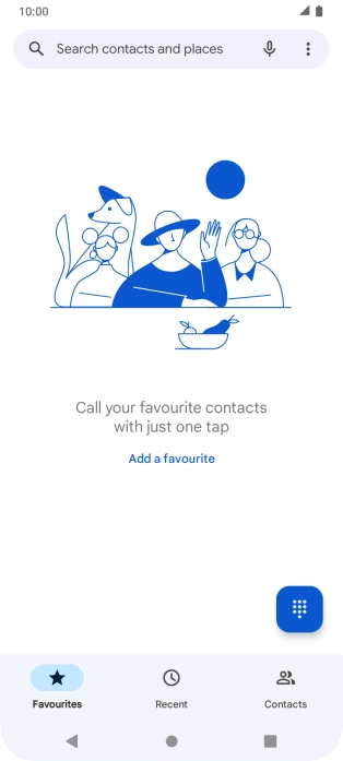 Press the menu icon. Press the menu icon.