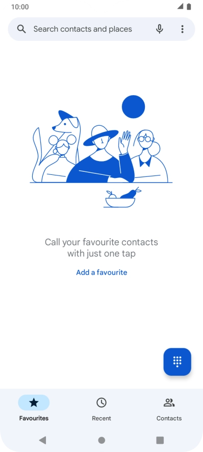 Press the menu icon. Press the menu icon.
