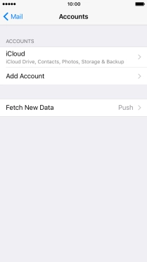 Press Add Account. Press Add Account.